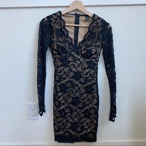 Windsor Lace Long Sleeve Dress